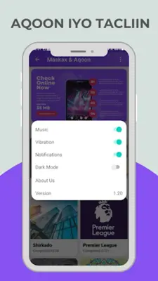 Maskax & Aqoon android App screenshot 1